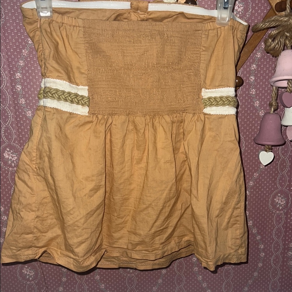 Y2k Tube too Tan Ruffled - Picture 3 of 4